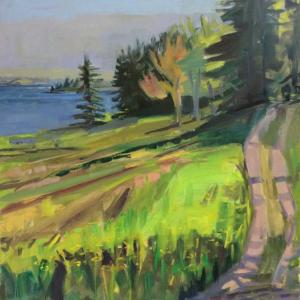Field To Colts Head24x24"Oil on Canvas