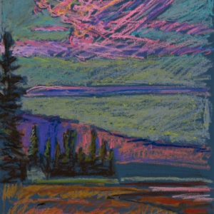 Last Gasp19x13"Oil Pastel on Prepared Paper
