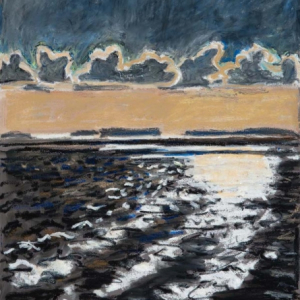 Changing Weatherl19x13Oil Pastel on Prepared Paper