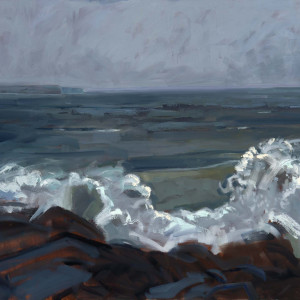 Christmas Wind 30 x 40" Oil on Canvas