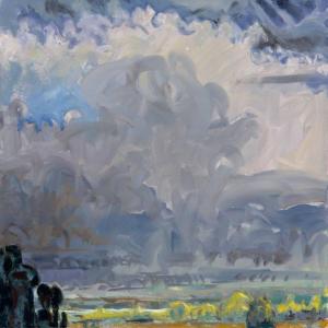 If It Would Rain II24 x 24"Oil on Canvas