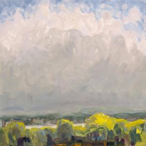If it Would Rain #I24 x 24"Oil on Canvas