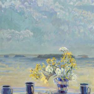If It Would Rain(Wildflowers)40 x 30"Oil on Canvas