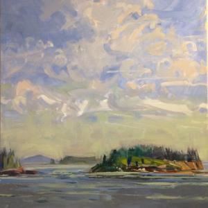 Hurricane Island Sound36 x 24"Oil on Canvas