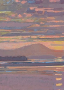 Islesboro, Reds36 x 12"Oil on canvas