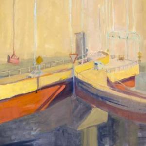 The Bridge40 x 30" Oil on Canvas