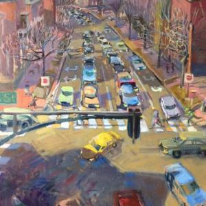 Intersection40 x 30"Oil on Canvas