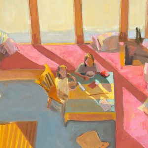 Girls & Bowls, Island Home40 x 30"Oil on Canvas