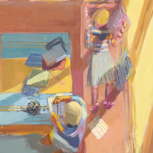 Reading & Writing, Island Home24 x 36"Oil on Canvas