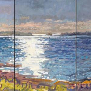 Hupper Island Triptych36 x 72"Oil on Canvas