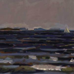 The Wine Dark Sea30 x 30"Oil on Canvas