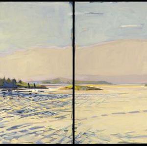 MorningChanges36 x 96" In Four PanelsOil on Canvas