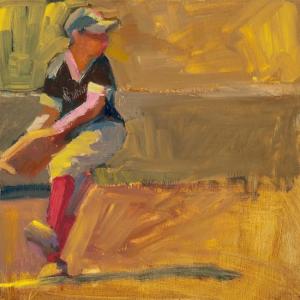 The Windup12 x 12"Oil on Panel