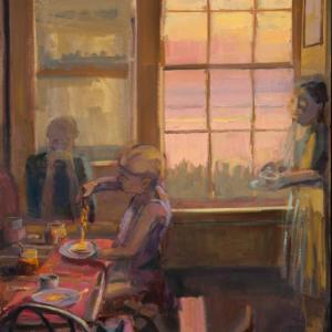Honey On Toast 30 x 24" Oil on Canvas