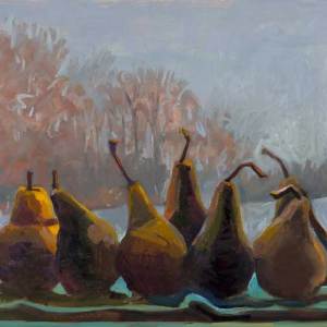 November Window20 x 24"Oil on Panel